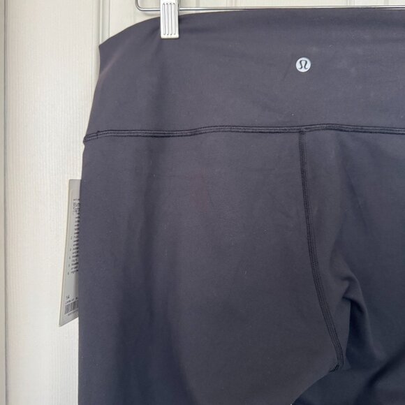 NWT Lululemon Wunder Under Luon High Rise Tights, 25'' Length, Black, Size 14 - Picture 11 of 16